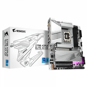 Gigabyte Z790 AORUS ELITE AX ICE LGA 1700 ATX Motherboard